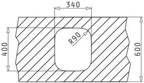 Измийте Pyramis IRIS 1B-34X40