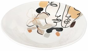 Керамична купа за салата, ø 39 cm Face to Grey - VDE Tivoli 1996