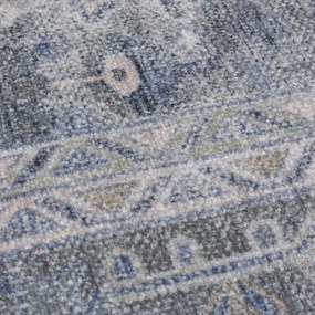 Зелена пътека със смес от рециклирани влакна подходяща за пране 60x230 cm Windsor – Flair Rugs