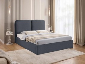 Облегнато легло Heaven-Антрацит-140 x 200