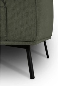 Тъмнозелен шенилов ъглов диван (ляв ъгъл/L форма) Amsterdam – Scandic