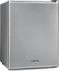 Klarstein Happy Hour 40, мини бар, 40L, 6-15°C, тих, 23dB, LED-светлина, сребрист