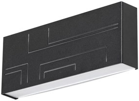 RABALUX Maribor 8873/ външна стенна лампа, черна/ LED 12W 780lm 4000K / IP65 - 8873