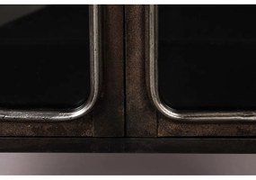 Черна метална витрина 60x100x35 cm Denza – Dutchbone