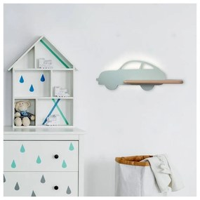 Детска лампа в цвят мента Car - Candellux Lighting