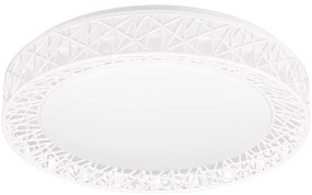 Бяла LED светлина за таван ø 48 cm Cluster - Trio