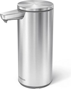 Матово сребро автоматичен стоманен диспенсер за сапун 266 ml – simplehuman