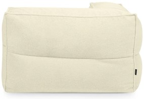 Кафяв пуф от букле Mass Corner 125 Left – SLOWDOWN