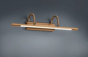 LED стенна лампа в месингов цвят Cuadro – Trio