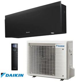 Инверторен климатик Daikin Emura 3 FTXJ42AB + RXJ42A, 14000 BTU, 33 м2, A++, Wi-Fi, R-32, Черен