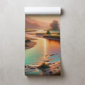 Тапет – Залез над спокойна река