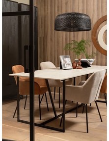 Маса за хранене от ясенова дървесина 90x220 cm Silas - WOOOD