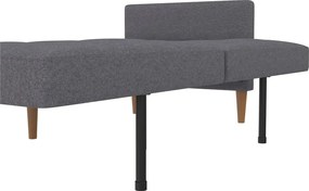 Сив сгъваем диван 82 cm Lilly – Støraa