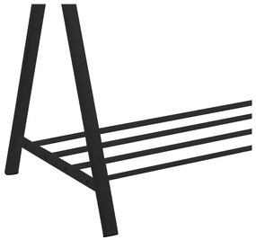 Черен метален стелаж за дрехи Brent - Actona