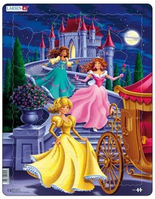 Larsen - Пъзел:  Детски – "Принцеси" – 35 части, голям