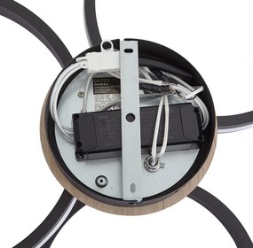 Плафон дърво вкл. LED 3-степенно димиране 3-лампи - Navara