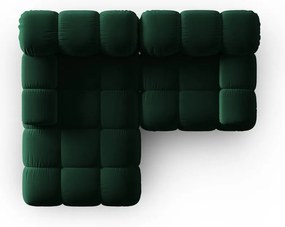 Зелен кадифен диван 191 cm Bellis - Micadoni Home