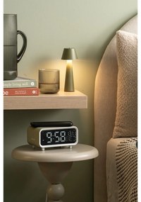 Дигитална аларма с безжично зарядно Chunky LED – Karlsson