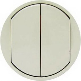 Legrand Лицев панел за сериен ключ цвят крем Celiane  - 066201