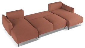 Розов ъглов диван Malie – Makamii