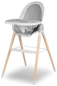 Lionelo - Детски стол за хранене 2 в 1 MONA Stone