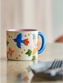 Черни/бежови керамични чаши в комплект 2 бр. 300 ml Maricala – Bloomingville