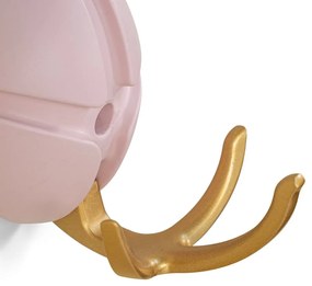 Светлорозова кука за стена Tick - Spinder Design