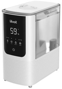 Овлажнител за въздух Levoit OasisMist 450S LUH-O451S-WUS, 40 м2, 280 W, 4.5 л, Ароматерапия, Автономия 45 часа, Бял