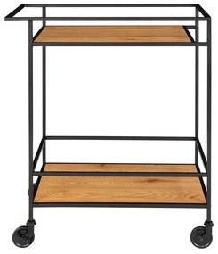 Бар количка с дъбова декорация Vita - House Nordic