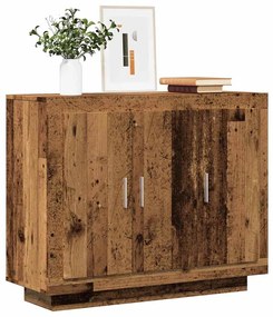 856864 vidaXL Сайдборд, cтаро дърво, 92x35x75 см, инженерно дърво