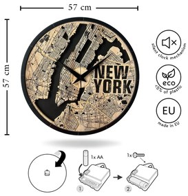 Стенен часовник ø 57 cm John – Styler