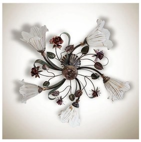 повърхностно монтиран Полилей ROSE FLOWER 5xE14/40W/230V