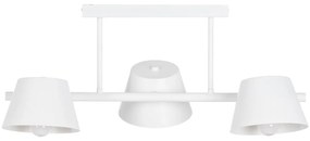 Бяло осветително тяло за таван 38x62,5 cm Simplico – Ixia