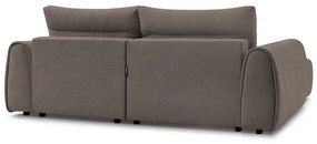 Кафяв ъглов диван Aden – Bobochic Paris