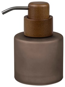 Кафяв стъклен диспенсер за сапун 310 ml Modest – Mette Ditmer Denmark