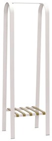 Бяла метална стойка за дрехи Sempre – Hübsch