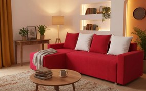 Ъгъл диван Odette-Red