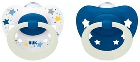 SIGNATURE NIGHT 2 БР. ЗАЛЪГАЛКИ СИЛИКОН 6-18 М NUK 56565120205