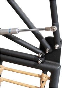 Бежово метално градинско кресло Paros – Garden Pleasure