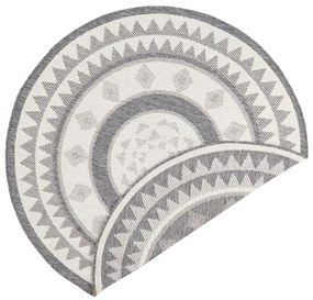 Сив и кремав килим на открито , ⌀ 200 cm Jamaica - NORTHRUGS