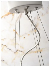 Бяла висяща лампа за 5 крушки Biarritz - it's about RoMi