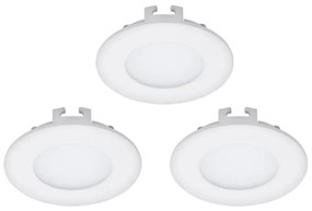 Eglo 94732 - Комплект 3x LED Осветление за окачен таван FUEVA 1 1xLED/2,7W/230V