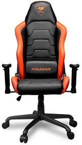 COUGAR ARMOR AIR, Gaming Chair, Breathable Mesh Back Design + Detachable Soft Foam Leather Cover, Lumbar Pillow, High Density Shaping Foam, Adjustable Tilting, 2D Adjustable armrest, Full Steel Frame, Class 4 Gas Lift Cylinder