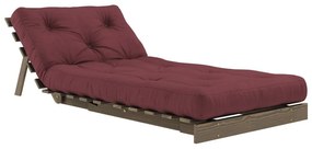 Кресло в цвят бордо Roots - Karup Design