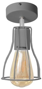 Полилей TUBE II 1xE27/15W/230V сив