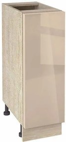 Долен шкаф МДФ Глосмакс 250(25см) Сонома
