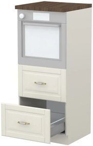 Подов шкаф за фурна Висок Toscana K14-60-2MB-Ivory