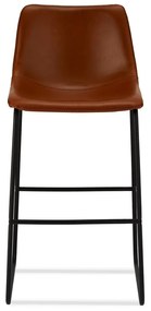 Комплект от 2 кафяви бар столове Indiana - Furnhouse