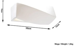 Керамична стенна лампа Mini Taurus - Sollux
