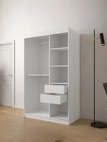 Плъзгащ се гардероб Jodelka-Leuko-Mauro-Дължина: 120 cm